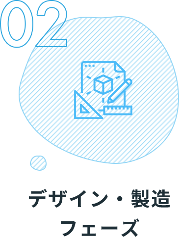 02 デザイン・製造フェーズ